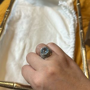 DGS ring .925 aquamarine